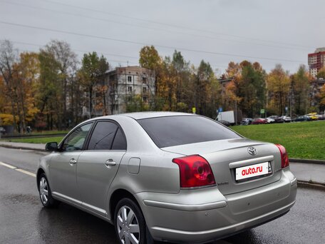 2003 Toyota Avensis II, серебристый, 495000 рублей, вид 5