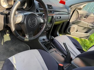 2007 Mazda 3 I (BK) Рестайлинг, чёрный, 380000 рублей, вид 5