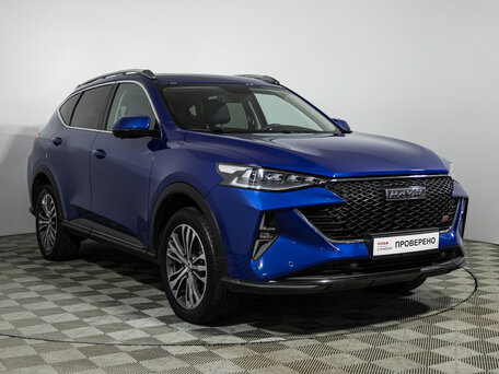 2022 Haval F7 I Рестайлинг, синий, 1599777 рублей, вид 3
