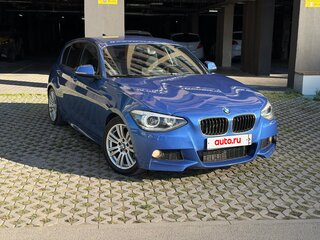 2012 BMW 1 серии 116i II (F20/F21), синий, 1095000 рублей, вид 3