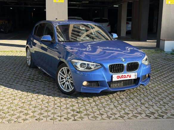 2012 BMW 1 серии 116i II (F20/F21), синий - вид 2
