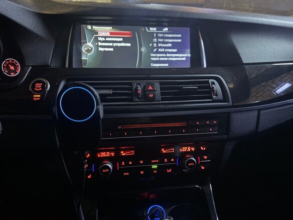 2014 BMW 5 серии 528i xDrive VI (F10/F11/F07) Рестайлинг, чёрный, 1550000 рублей - вид 13