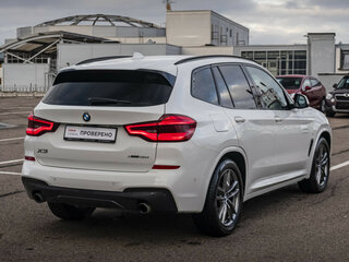 2019 BMW X3 30i xDrive III (G01), белый, 4698000 рублей, вид 5