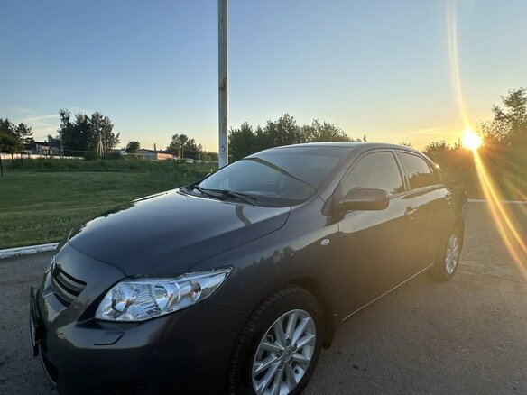 2008 Toyota Corolla X (E140, E150), серый, 1250000 рублей - вид 1