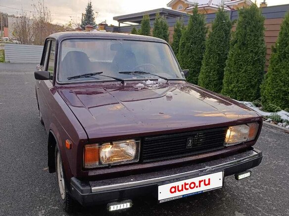 2008 Lada (ВАЗ) 2105, красный, 450000 рублей - вид 5