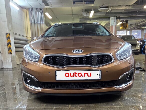 2016 Kia Ceed II Рестайлинг, коричневый, 1650000 рублей - вид 1