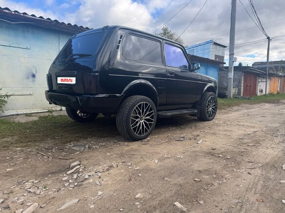 2013 Lada (ВАЗ) 2121 (4x4) I Рестайлинг, чёрный, 570000 рублей - вид 4