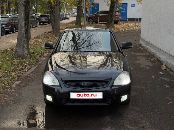 2009 Lada (ВАЗ) Priora I, чёрный, 275000 рублей - вид 1