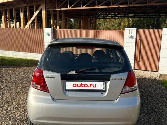 2007 Chevrolet Aveo I Рестайлинг, серебристый - вид 5
