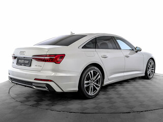 2021 Audi A6 45 TFSI V (C8), белый, 4250000 рублей, вид 5