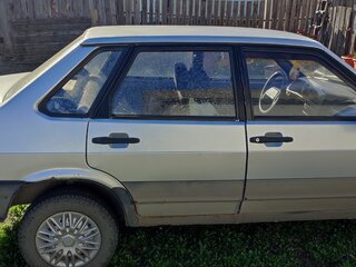 2001 Lada (ВАЗ) 21099, серебристый, 100000 рублей, вид 3