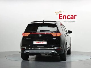 2020 Kia Sportage IV Рестайлинг, чёрный, 1890000 рублей, вид 4