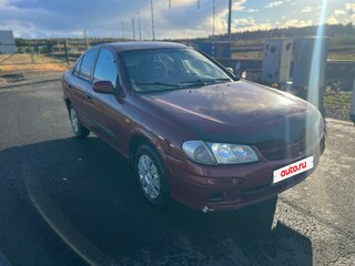 2001 Nissan Almera II (N16), красный, 155000 рублей, вид 3