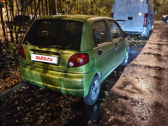 2006 Daewoo Matiz I Рестайлинг, зелёный, 85000 рублей - вид 7