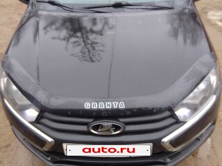 2019 Lada (ВАЗ) Granta I Рестайлинг, чёрный, 420000 рублей, вид 3