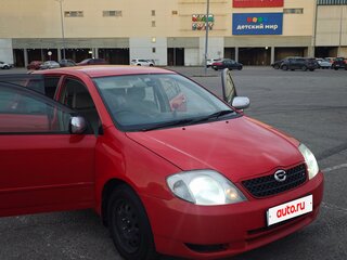 2001 Toyota Corolla Runx IX (E120, E130), красный, 480000 рублей, вид 4