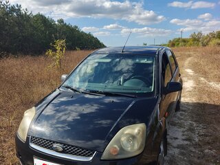 2007 Ford Fiesta Mk5, чёрный, 620000 рублей, вид 2