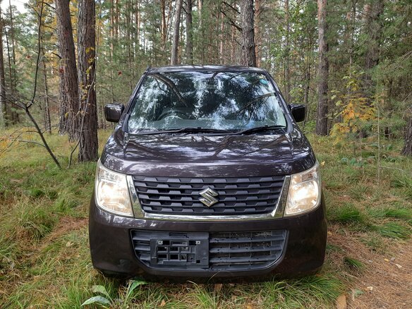 2014 Suzuki Wagon R V Рестайлинг, коричневый - вид 21