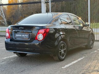 2012 Chevrolet Aveo II, чёрный, 569000 рублей, вид 4