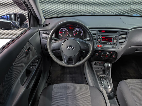 2010 Kia Rio II Рестайлинг, чёрный, 575000 рублей - вид 13