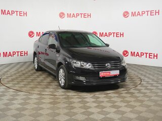 2019 Volkswagen Polo V Рестайлинг, чёрный, 1295000 рублей, вид 3