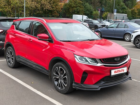 2020 Geely Coolray I, красный, 1300000 рублей - вид 3