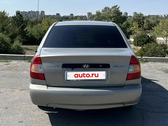 2007 Hyundai Accent ТагАЗ II, бежевый, 450000 рублей - вид 2