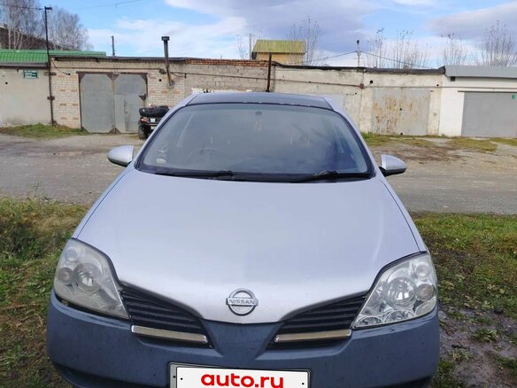 2002 Nissan Primera III (P12), серый, 240000 рублей