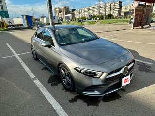 2018 Mercedes-Benz A-Класс 180 IV (W177), серый, 1910000 рублей, вид 1
