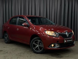 2014 Renault Logan II, красный, 619777 рублей, вид 3
