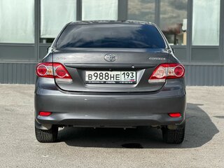 2012 Toyota Corolla X (E140, E150) Рестайлинг, серый, 1170000 рублей, вид 5