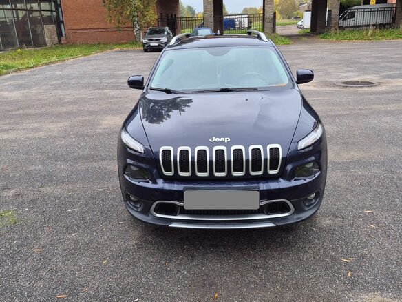 2014 Jeep Cherokee V (KL), синий, 1850000 рублей - вид 2