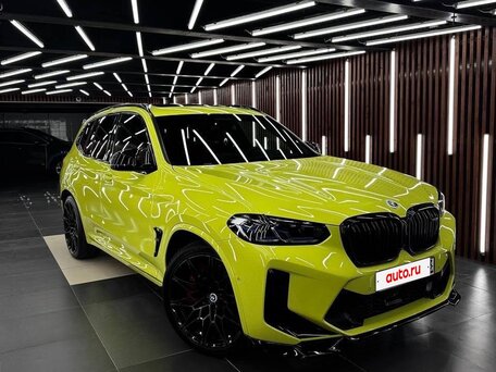 2022 BMW X3 M Competition I (F97) Рестайлинг, зелёный, 7650000 рублей, вид 1