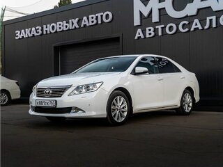 2013 Toyota Camry VII (XV50), белый, 1470000 рублей, вид 1
