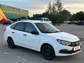2018 Lada (ВАЗ) Granta I Рестайлинг, белый, 610000 рублей, вид 3