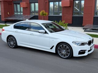 2018 BMW 5 серии 530d xDrive VII (G30/G31/G38), белый, 4650000 рублей, вид 2
