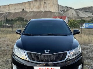 2012 Kia Rio III, чёрный, 1150000 рублей, вид 4