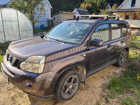 2008 Nissan X-Trail II, коричневый, 820000 рублей, вид 1