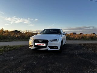 2013 Audi A4 IV (B8) Рестайлинг, белый, 1450000 рублей, вид 1