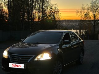 2014 Nissan Sentra VII (B17), коричневый, 900000 рублей, вид 1