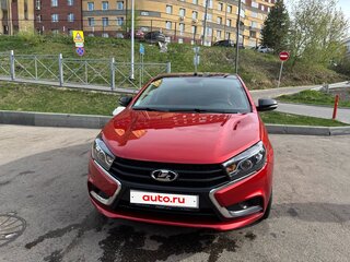 2020 Lada (ВАЗ) Vesta I, красный, 1150000 рублей, вид 4
