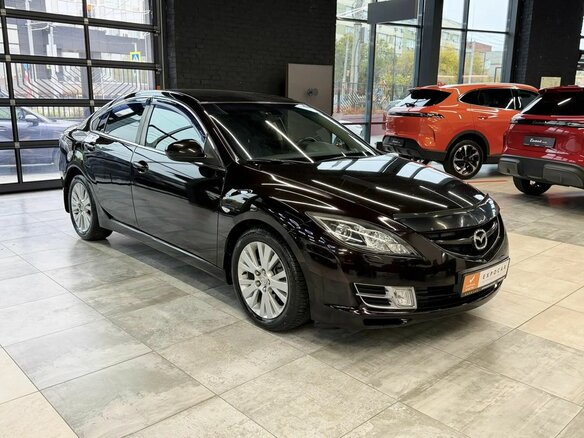 2008 Mazda 6 II (GH), фиолетовый - вид 3