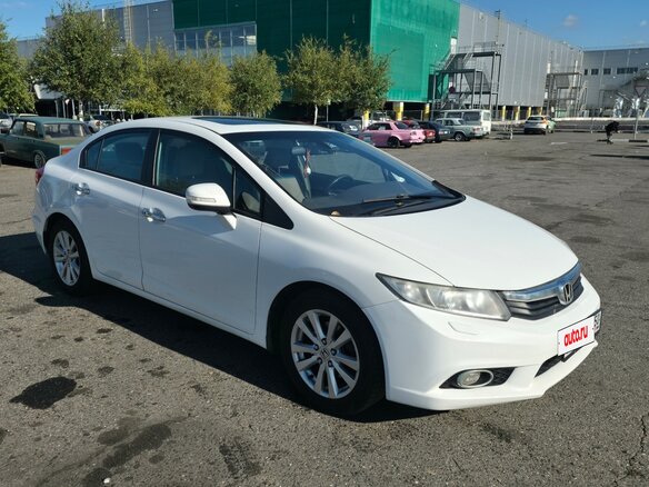 2012 Honda Civic IX, белый, 1050000 рублей - вид 7