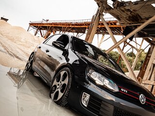 2010 Volkswagen Golf GTI VI, синий, 1290000 рублей, вид 1