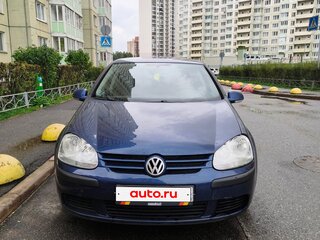2005 Volkswagen Golf V, синий, 380000 рублей, вид 1