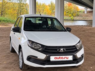 2019 Lada (ВАЗ) Granta I Рестайлинг, белый, 480000 рублей, вид 2