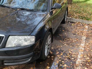 2007 Skoda Superb I Рестайлинг, чёрный, 590000 рублей, вид 1