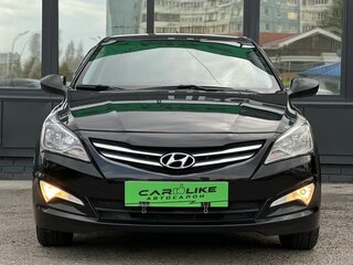2015 Hyundai Solaris I Рестайлинг, чёрный, 969000 рублей, вид 5