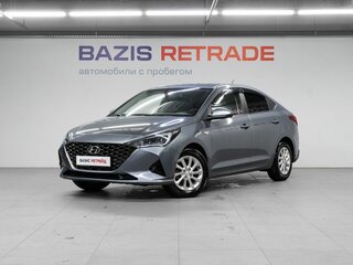 2020 Hyundai Solaris II Рестайлинг, серый, 1600000 рублей, вид 1