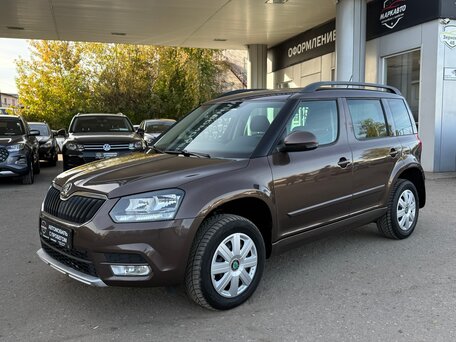 2014 Skoda Yeti I Рестайлинг, коричневый, 1190000 рублей, вид 1